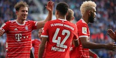 Bayern souverän, Leipzig mit Aufholjagd