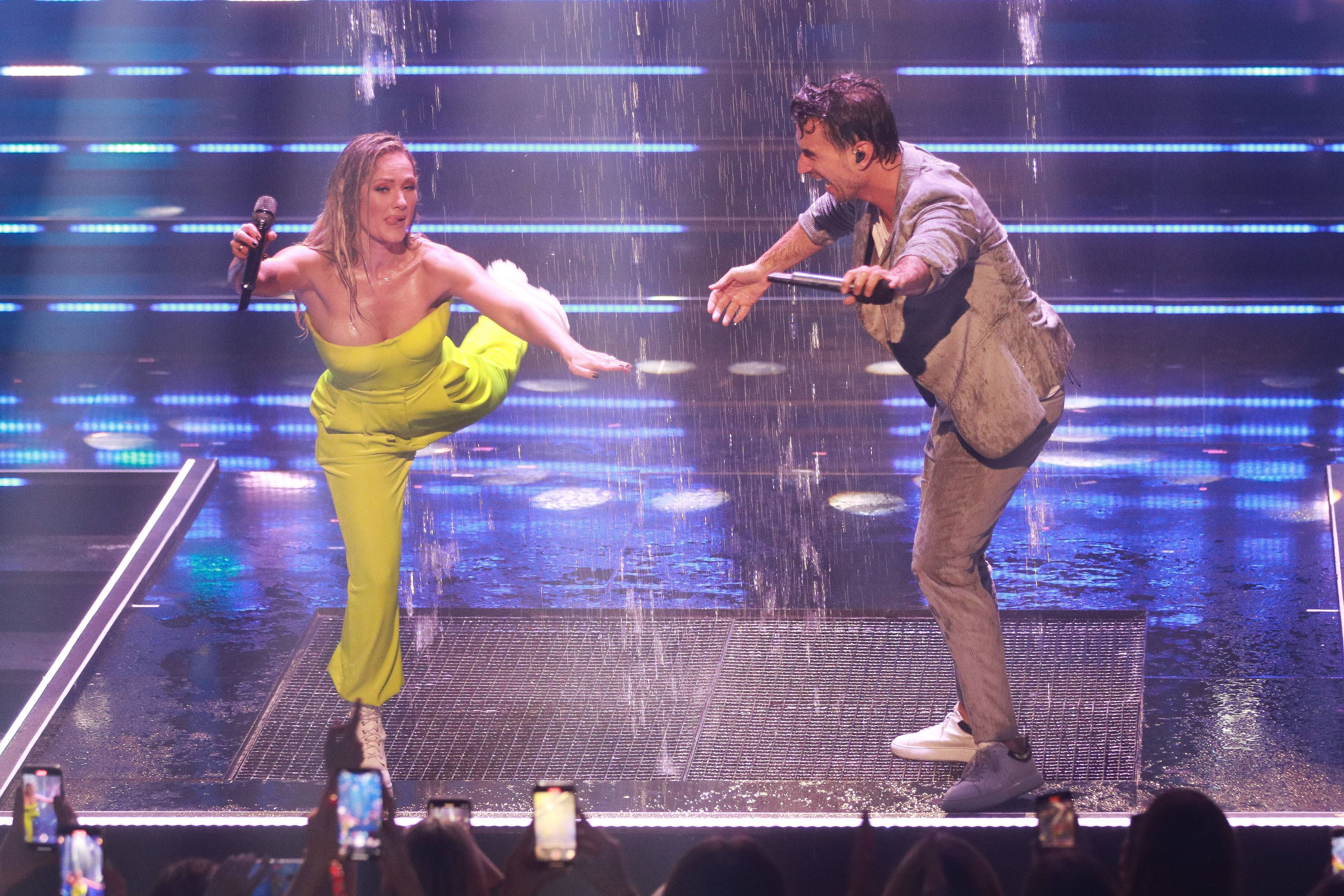 100 Shows hat Florian Silbereisen bereits moderiert. Das feierte er am Samstag. Dabei durfte Helene Fischer nicht fehlen.