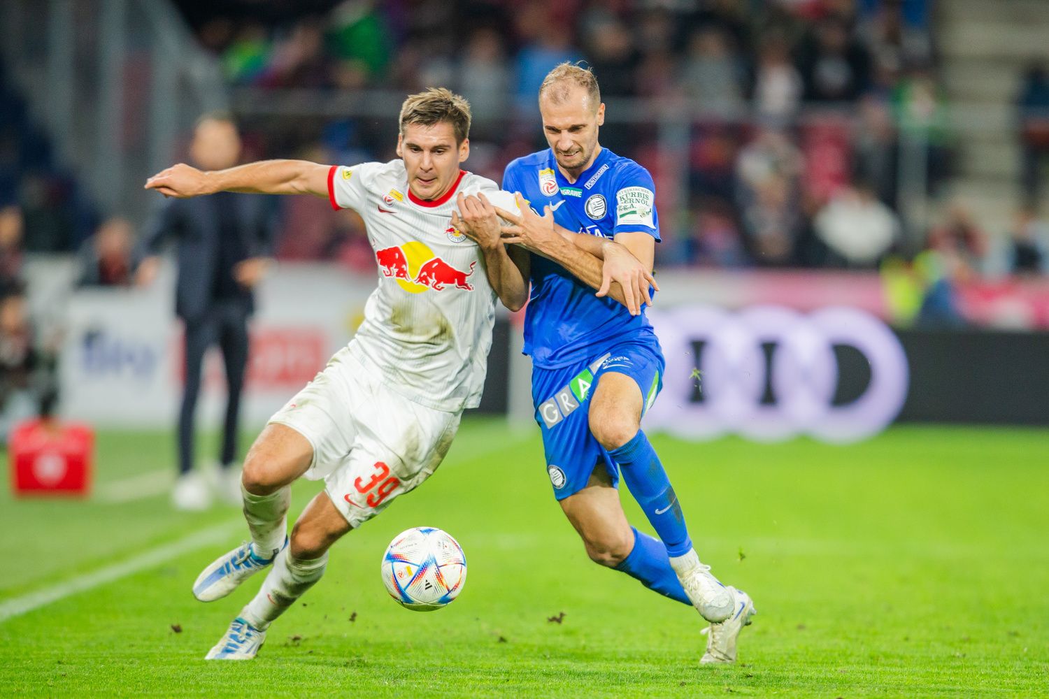 Sturm Graz und Red Bull Salzburg trennen sich torlos. 