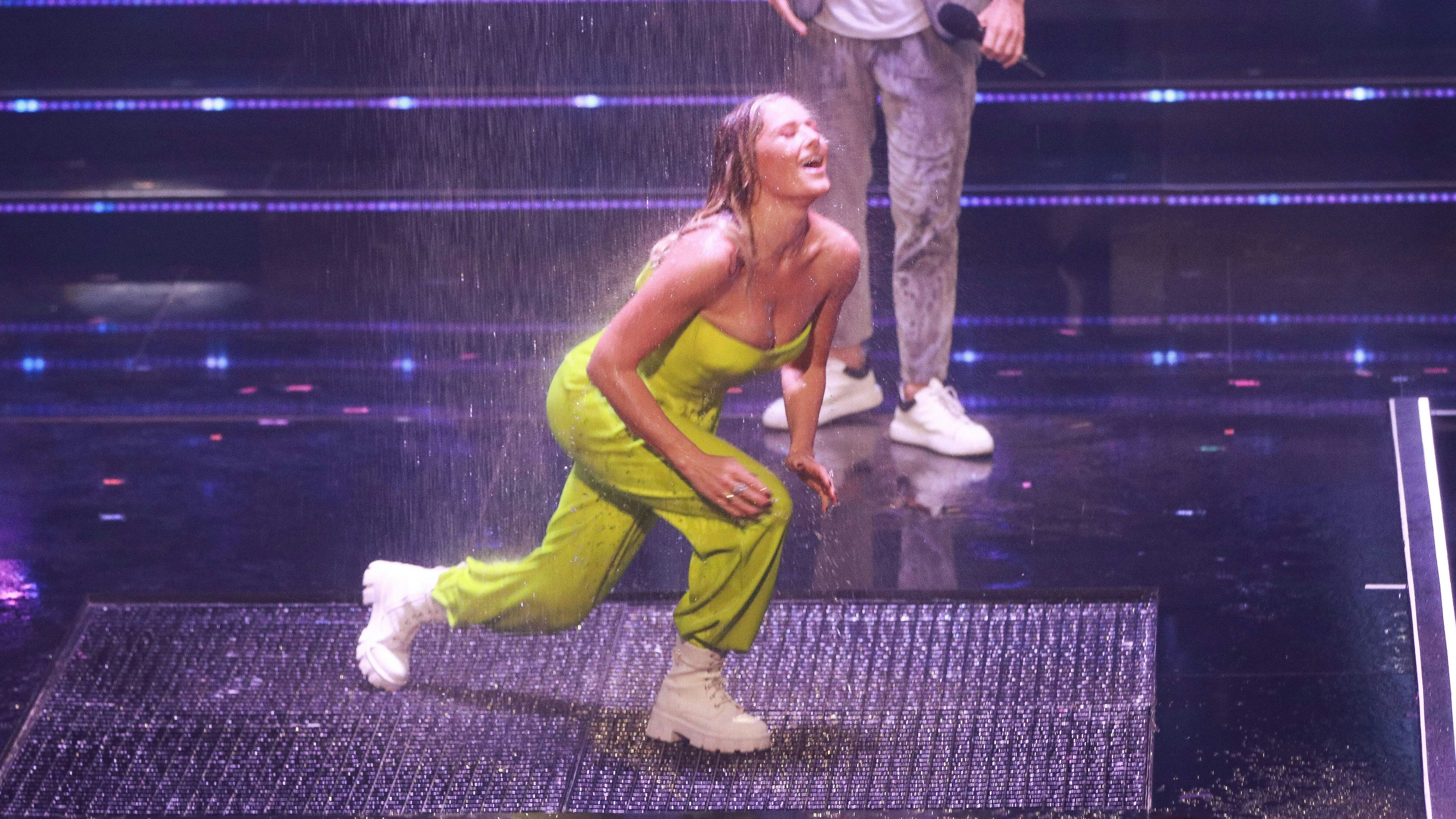 Helene brachte die Zuschauer zum Schwitzen.