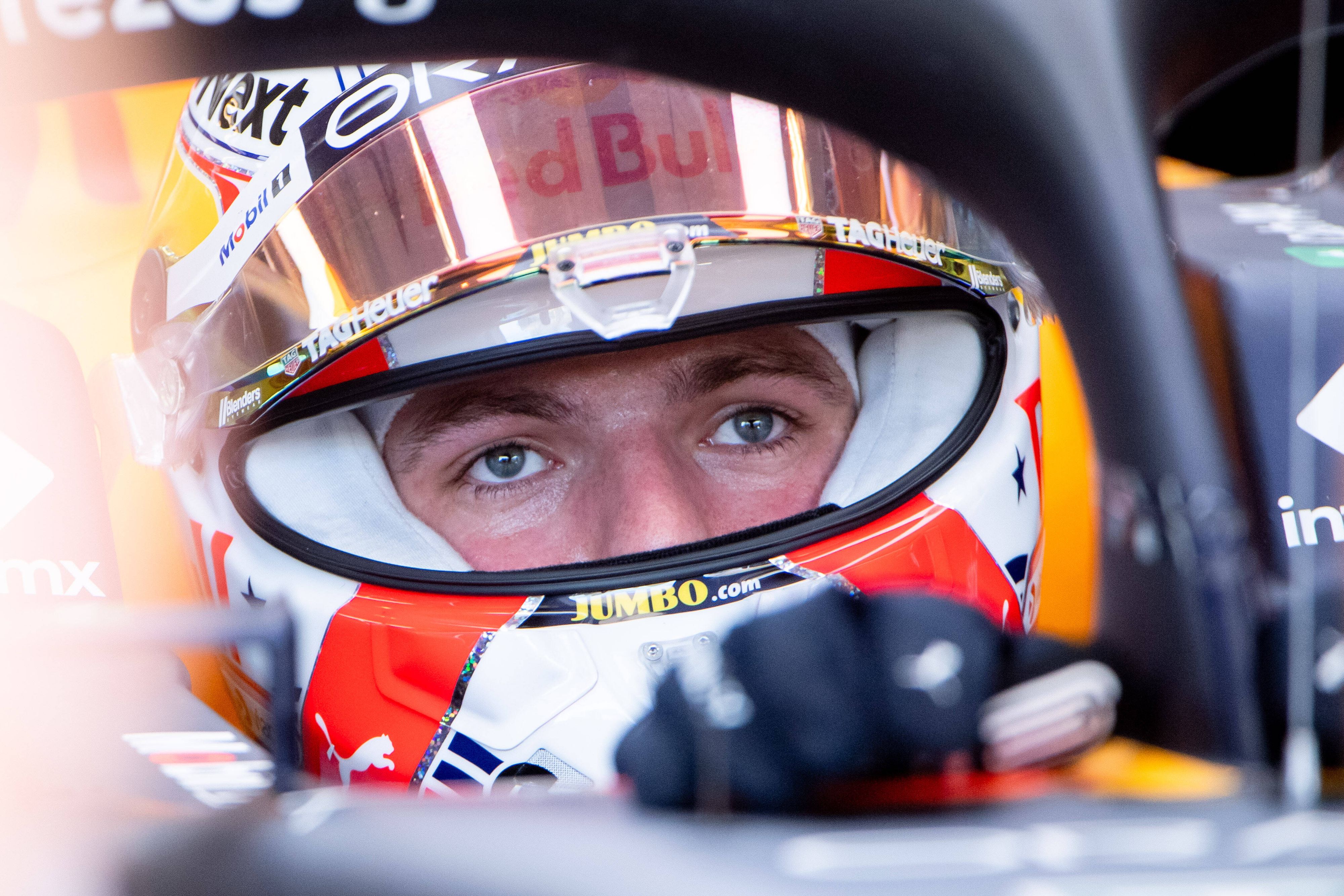 Max Verstappen in Austin. 