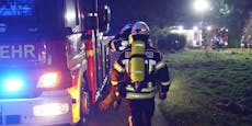 Brand in Firma – Feuerwehrmann bei Einsatz verletzt