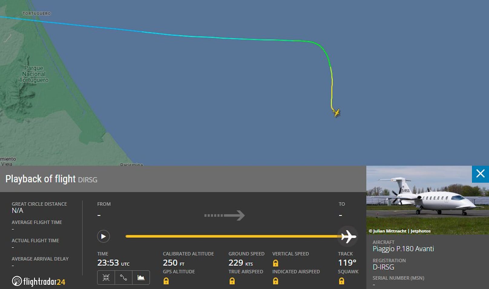 Das Kleinflugzeug verschwand mit der deutschen Unternehmerfamilie an Bord plötzlich vor der Küste Costa Ricas.