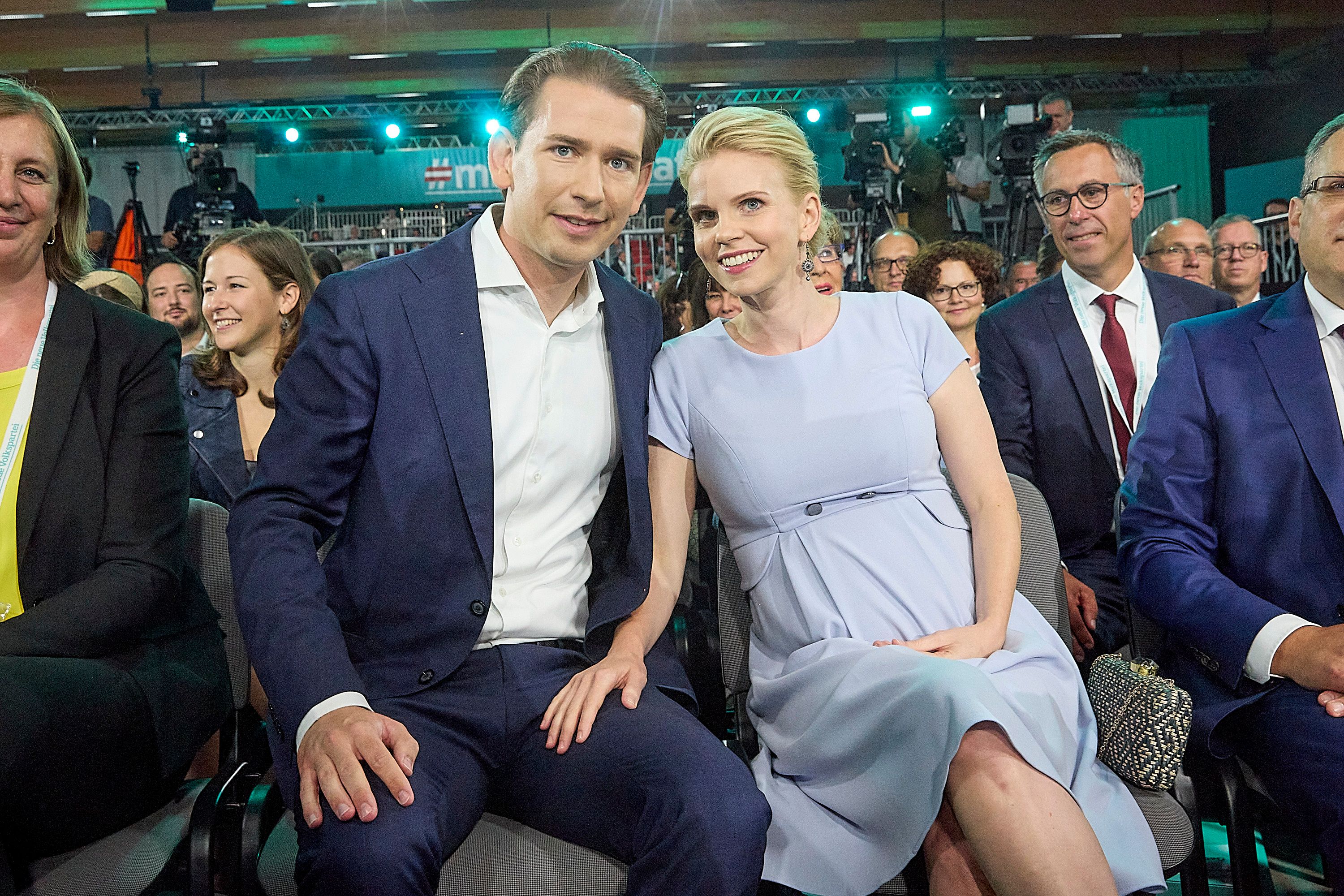 Sebastian Kurz und Susanne Thier