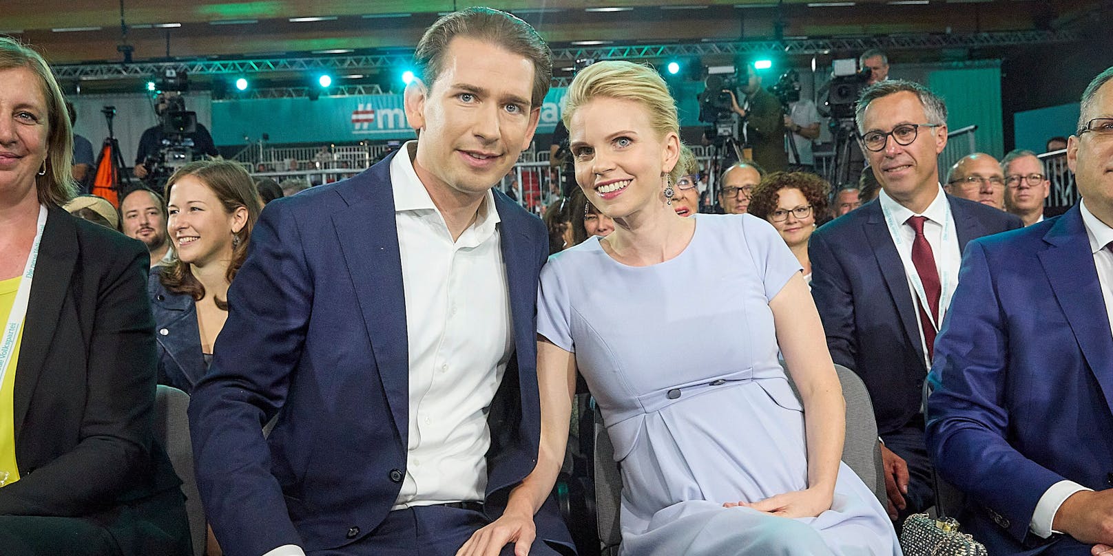 Sebastian Kurz und Susanne Thier