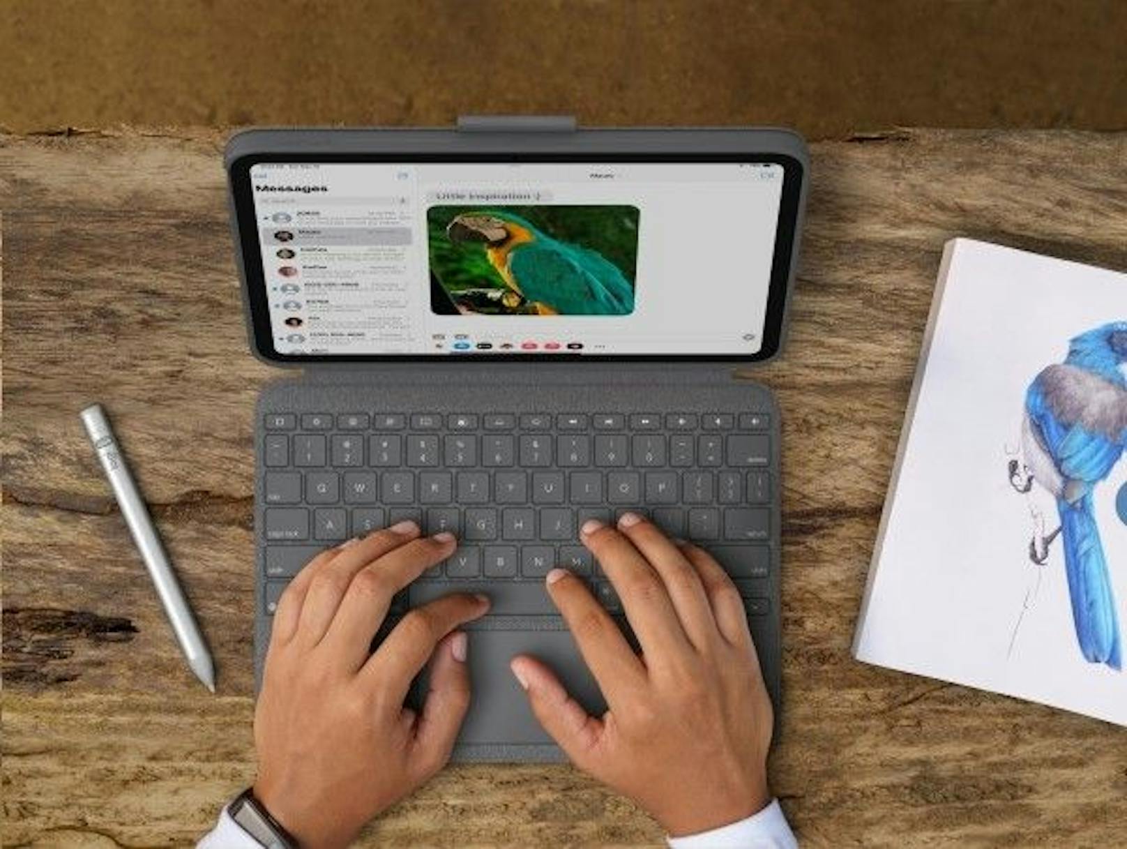 Logitech präsentiert neue Versionen seiner beliebten Tastatur-Cases und des Logitech Crayon für das neue iPad der 10. Generation.