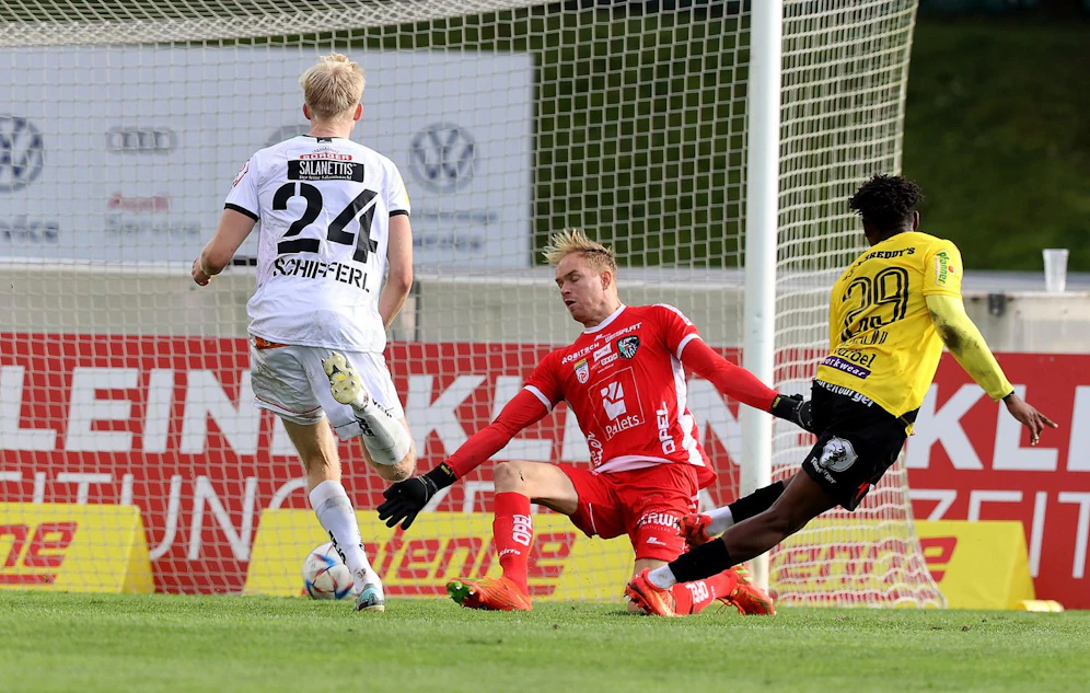 Altach schlägt Wolfsberg im Torfestival.