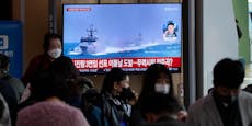 Südkorea feuert Warnschüsse ab, Nordkorea Raketen