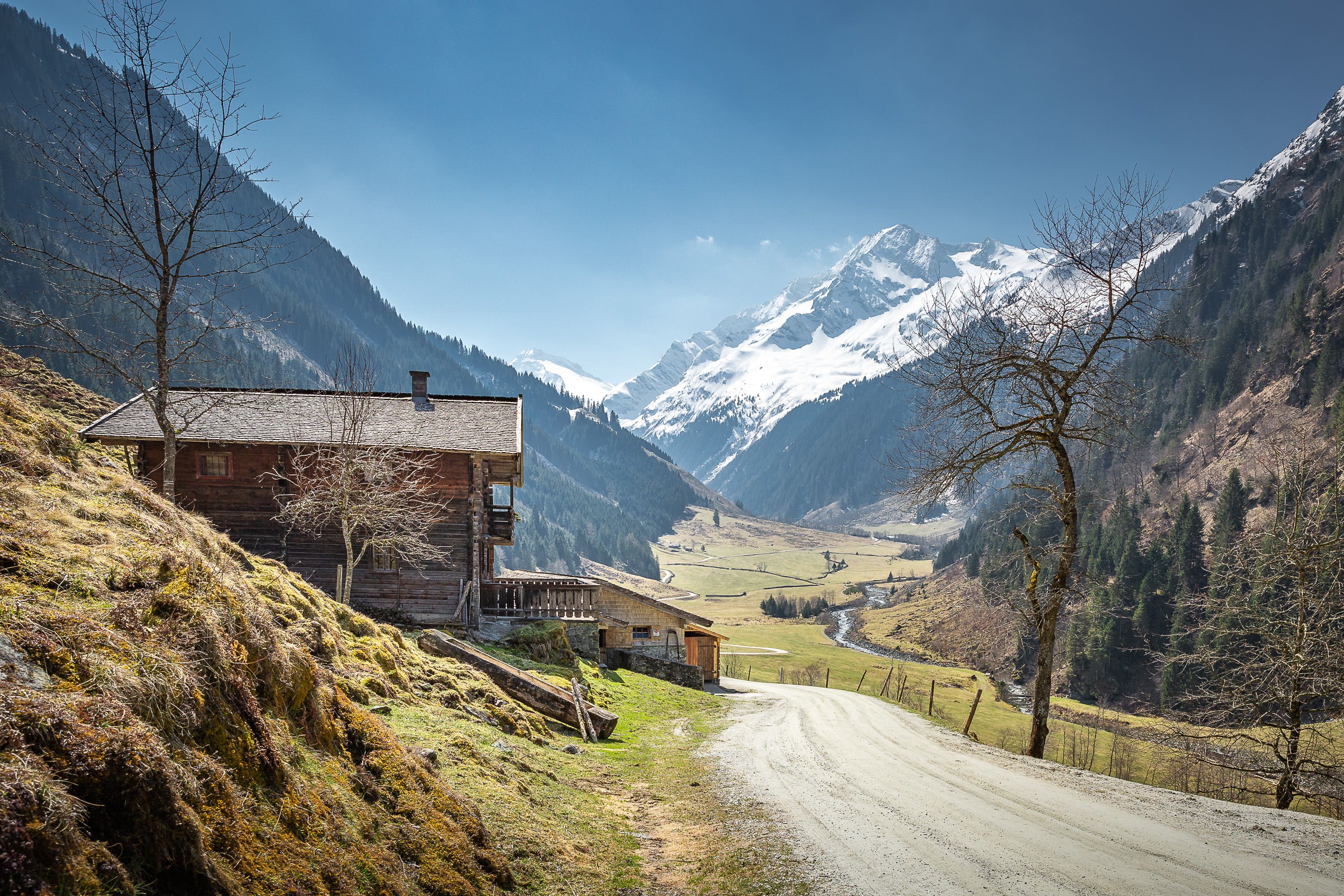 Eingang ins Hollersbachtal im Nationalpark Hohe Tauern