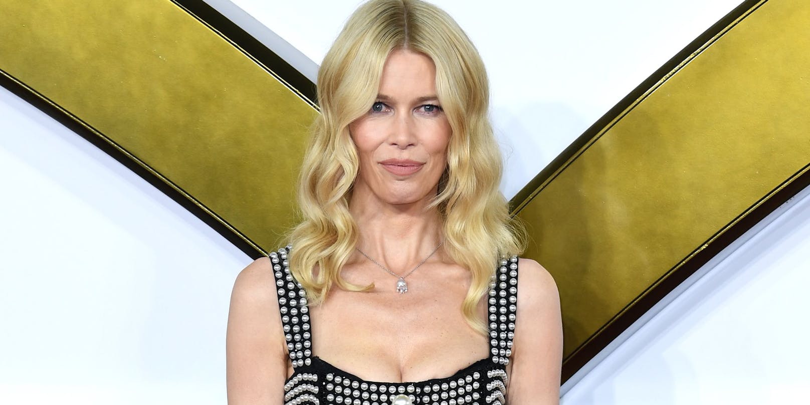 Model Claudia Schiffer hatte ein unangenehmes Erlebnis.