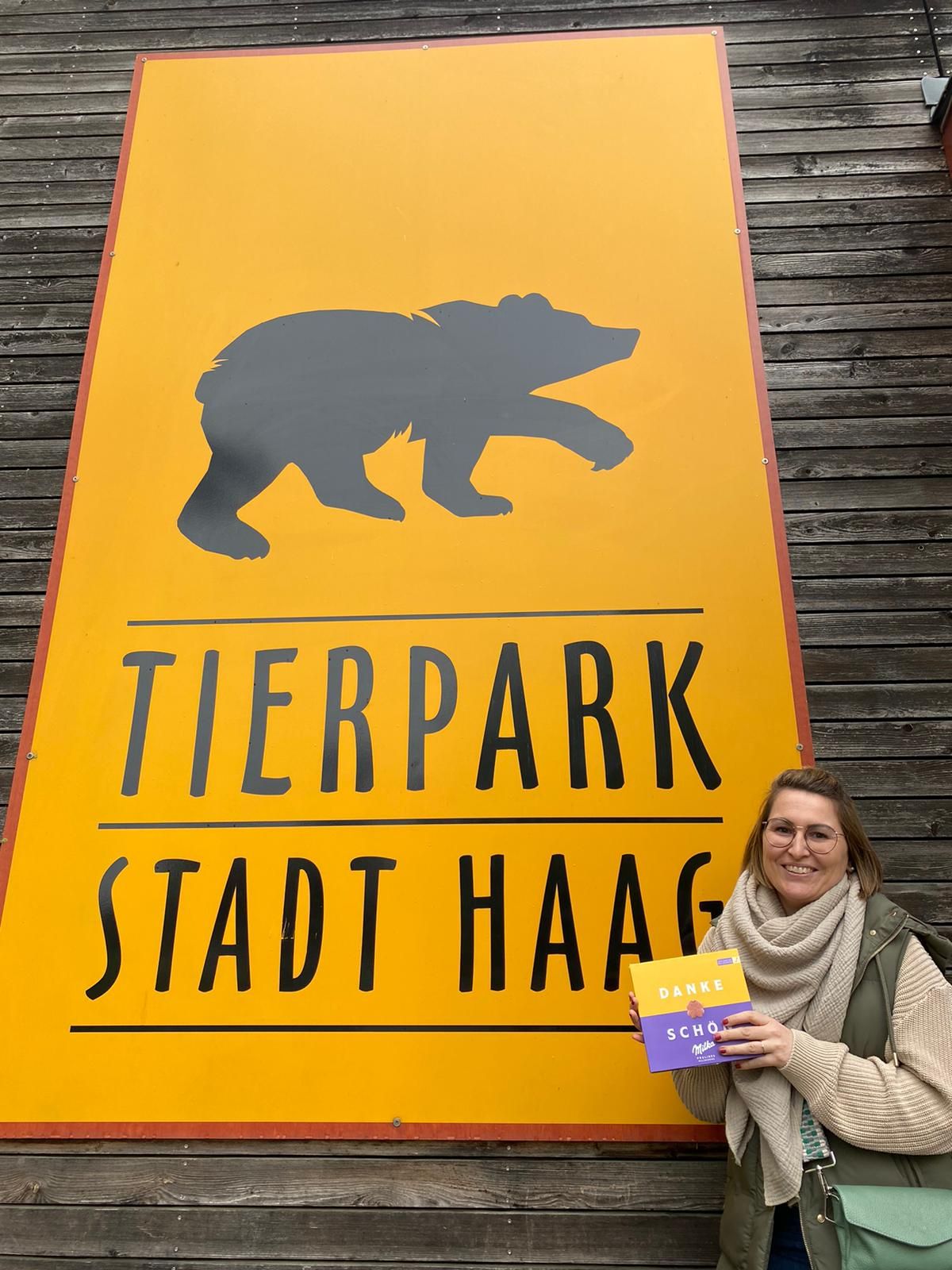 Melanie Noel verlor ihren Verlobungsring im Tierpark Haag. 