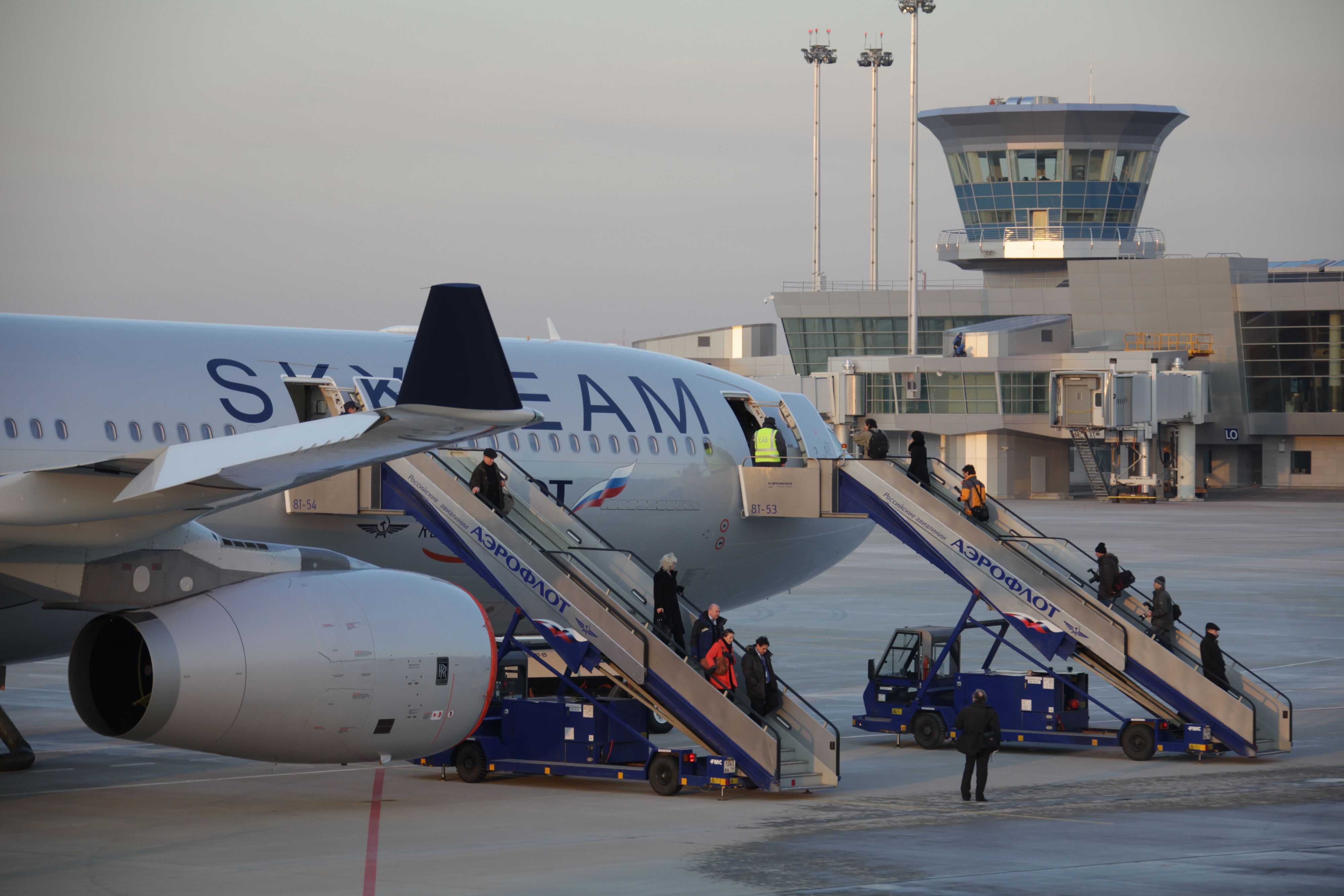 In Russland gibt bei der Wartung von Flugzeugen Probleme.