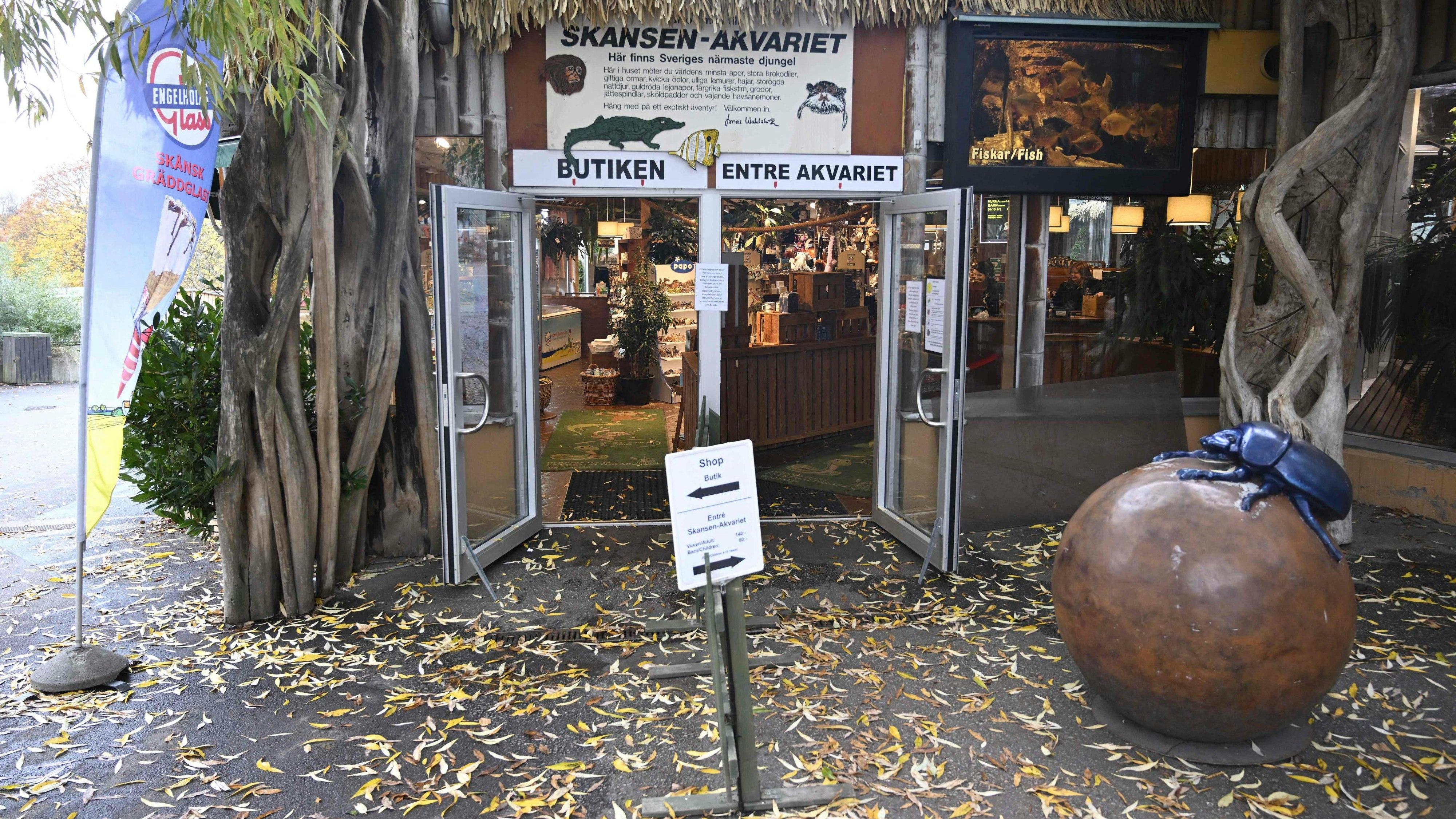 Der Zoo "Skansen" in Schweden ist zu.