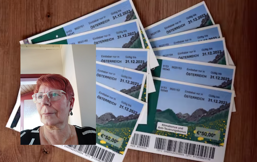 Eliska Bartel (61) wartet auf ihren Klimabonus