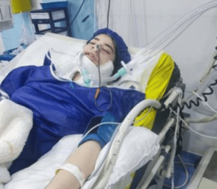 Die 17-Jährige wurde in ein Militärspital gebracht, um möglichst wenig Aufmerksamkeit zu erregen.