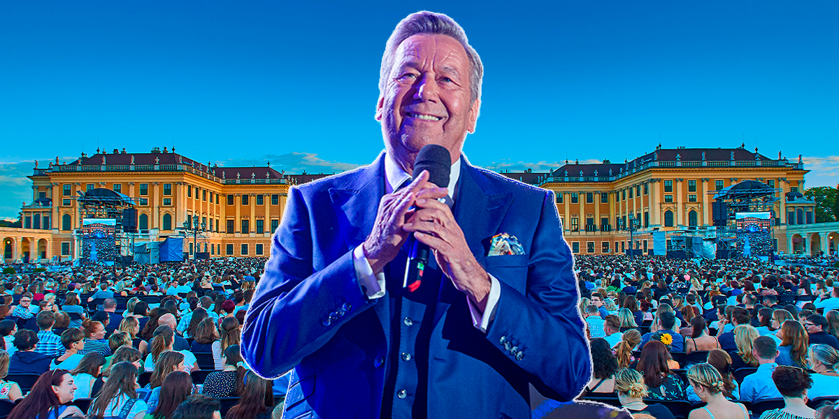 Der (Roland) Kaiser kehrt 2023 nach Schloss Schönbrunn zurück!