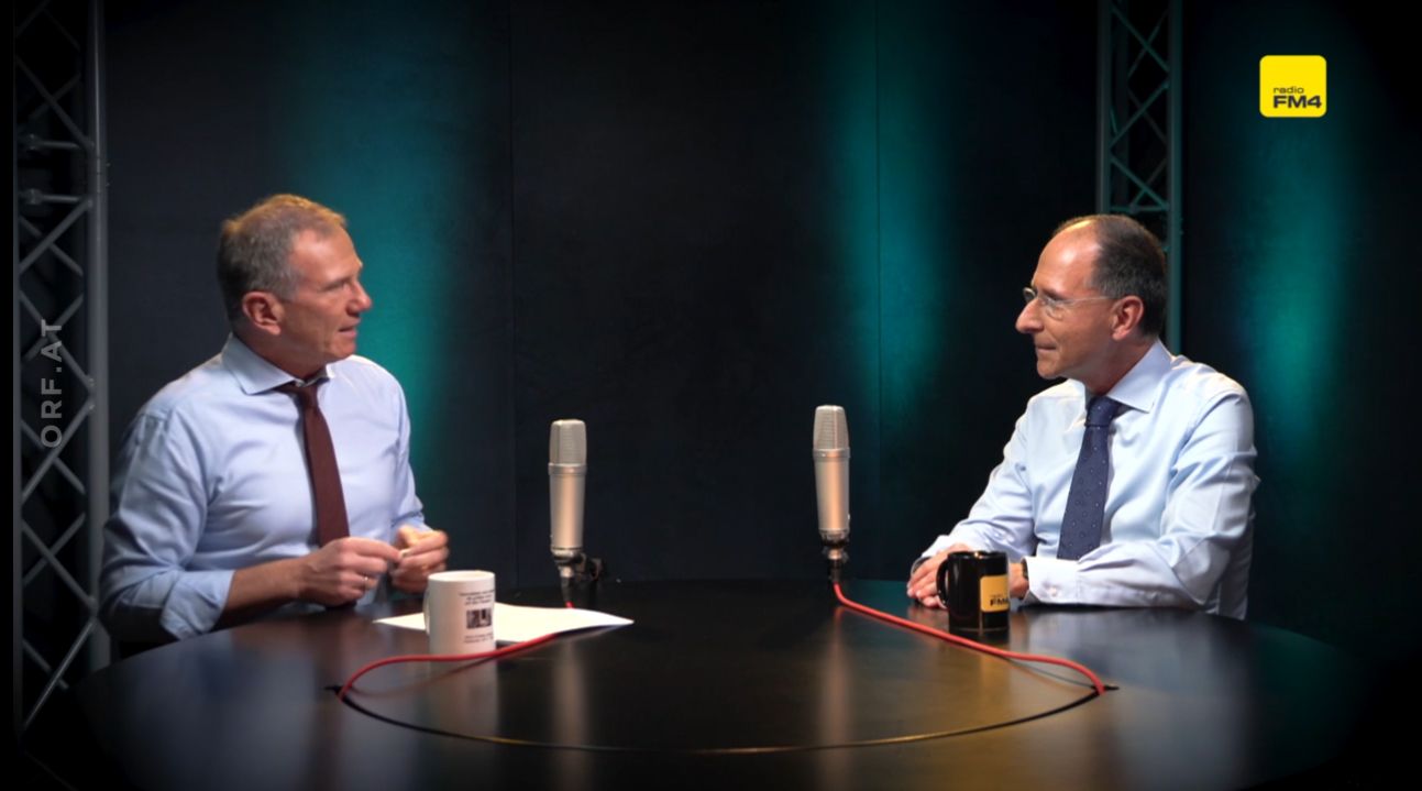 Armin Wolf und Peter Filzmaier im Podcast "Der Professor und der Wolf".