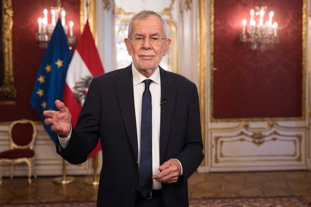 Höhepunkt der Angelobung ist die rund 20-minütige Rede des alten, neuen Staatsoberhaupts.