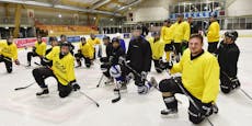 Göttlicher Beistand für Amstettner Eishockey-Team