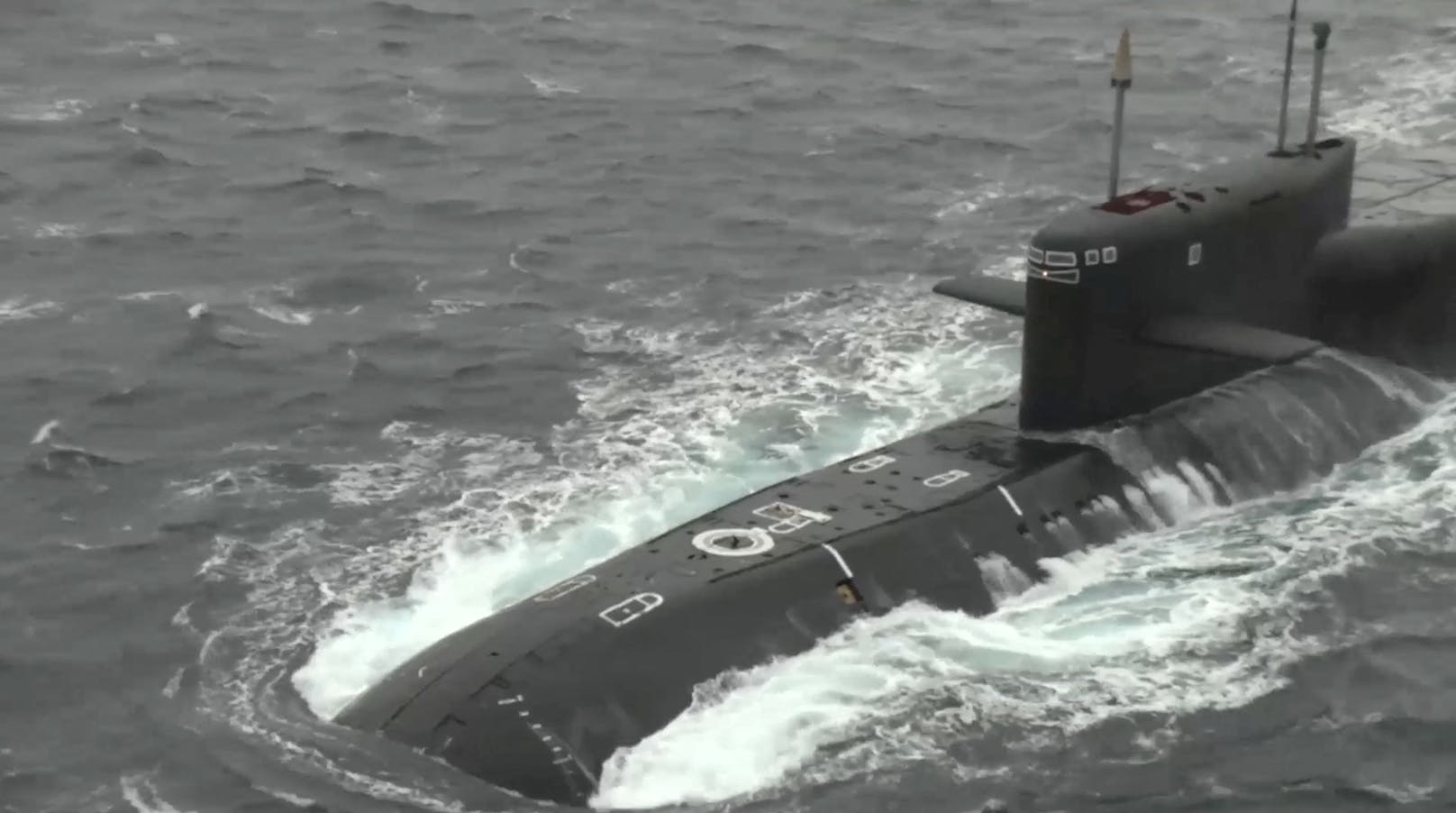 Auch das Atom-U-Boot "Tula" soll von der Barent-See aus an der Übung beteiligt gewesen sein.