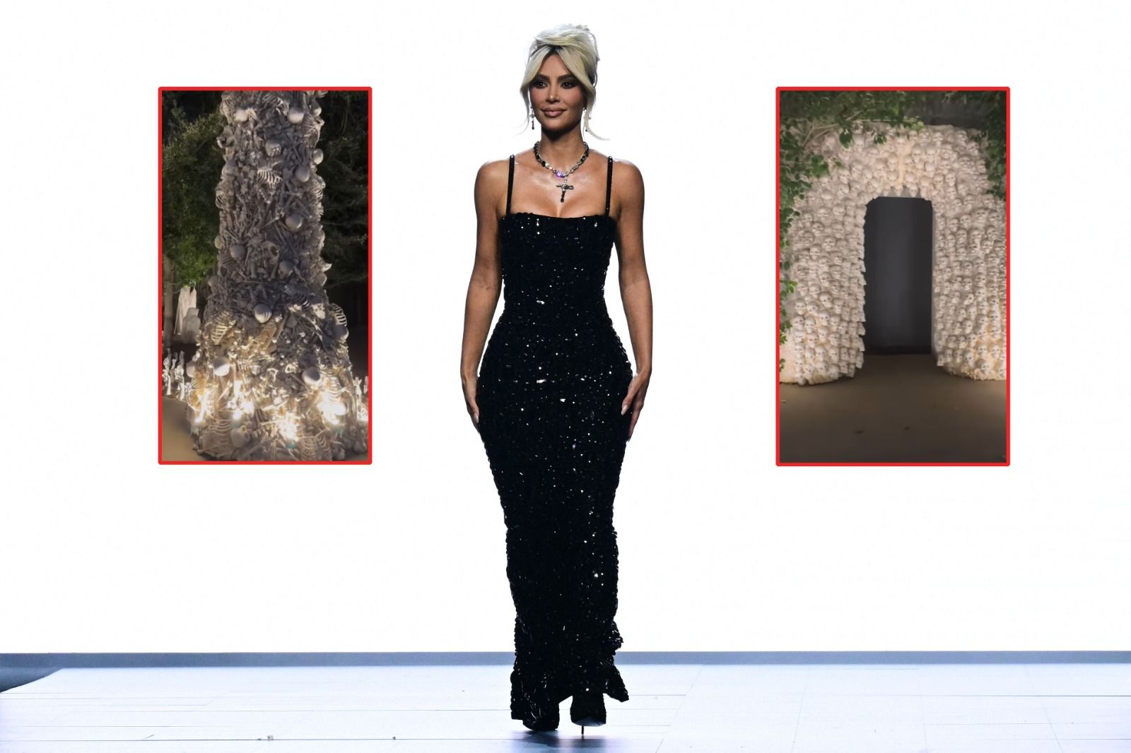 Kim Kardashian provoziert mit Totenelementen.&nbsp;