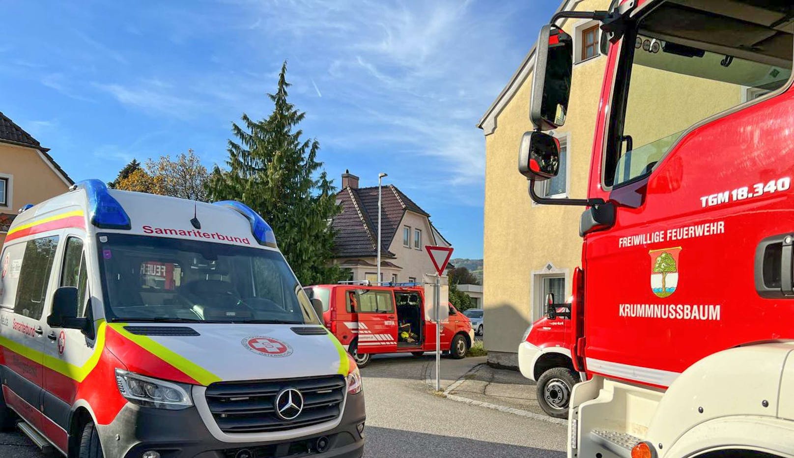 Einsatz in Krummnußbaum: Schuld war undichte Therme