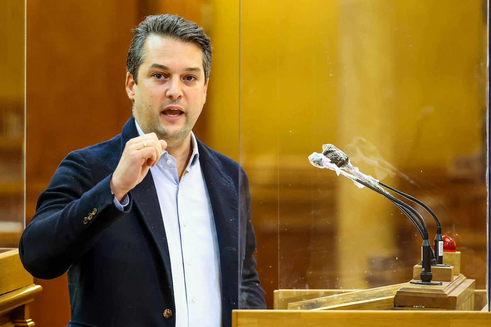 Wiens FP-Chef Dominik Nepp fordert eine "180 Grad Wende in der Wiener Migrationspolitik".