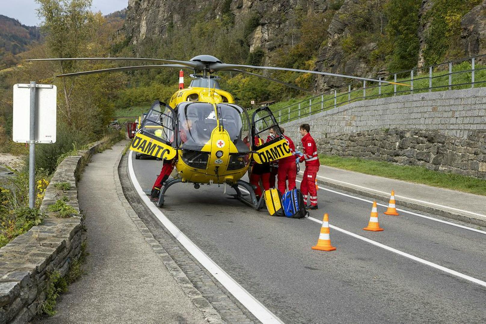 Der Unfall ereignete sich auf Höhe des Hotels Pfeffel.