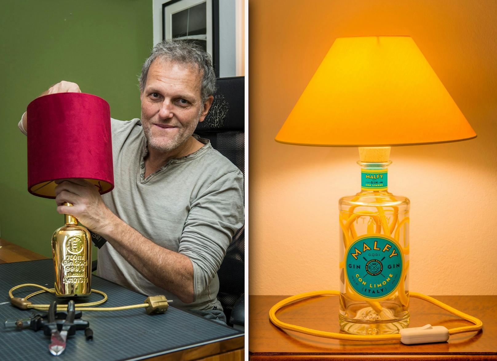Der Wiener Rudi Froese schafft mit "Light My Bottle" leuchtende Party-Erinnerungen für daheim.