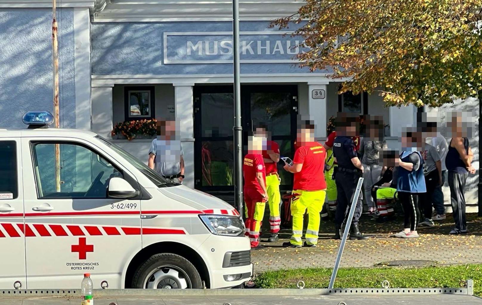 17 Personen mussten untersucht werden