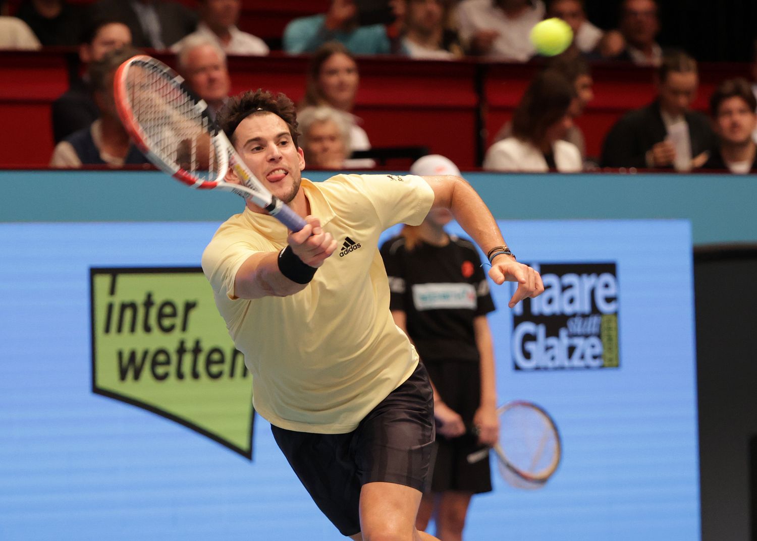 Dominic Thiem in der Wiener Stadthalle. 