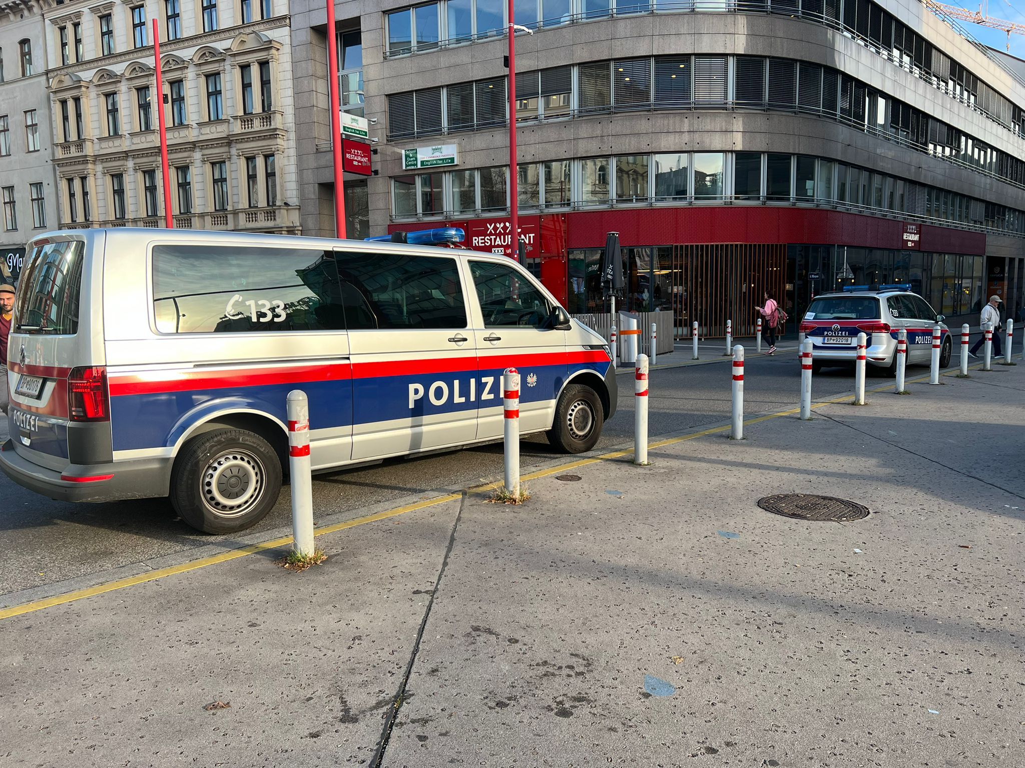 Archivbild eines Polizeieinsatzes.