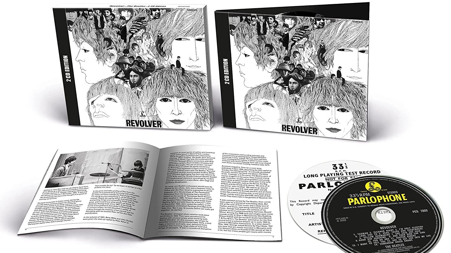 "Taxman", "Eleanor Rigby", "Yellow Submarine", "Tomorrow Never Knows" und mehr.