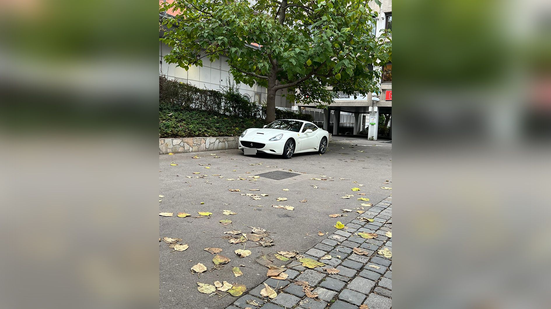 Da konnte es jemand wohl kaum abwarten, shoppen zu gehen...