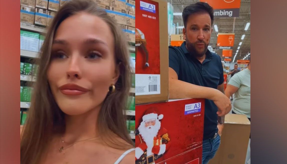 Laura Müller und ihr Ehemann Michael Wendler sind in Shoppinglaune.