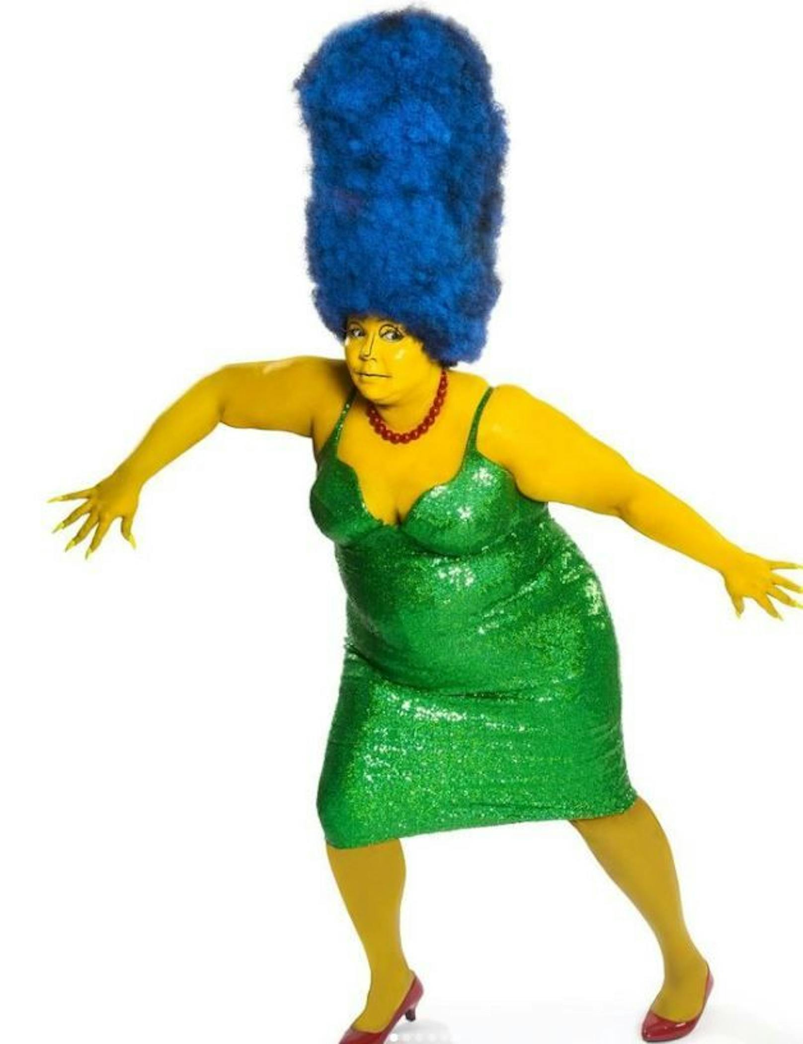 Sängerin Lizzo als Marge Simpson.