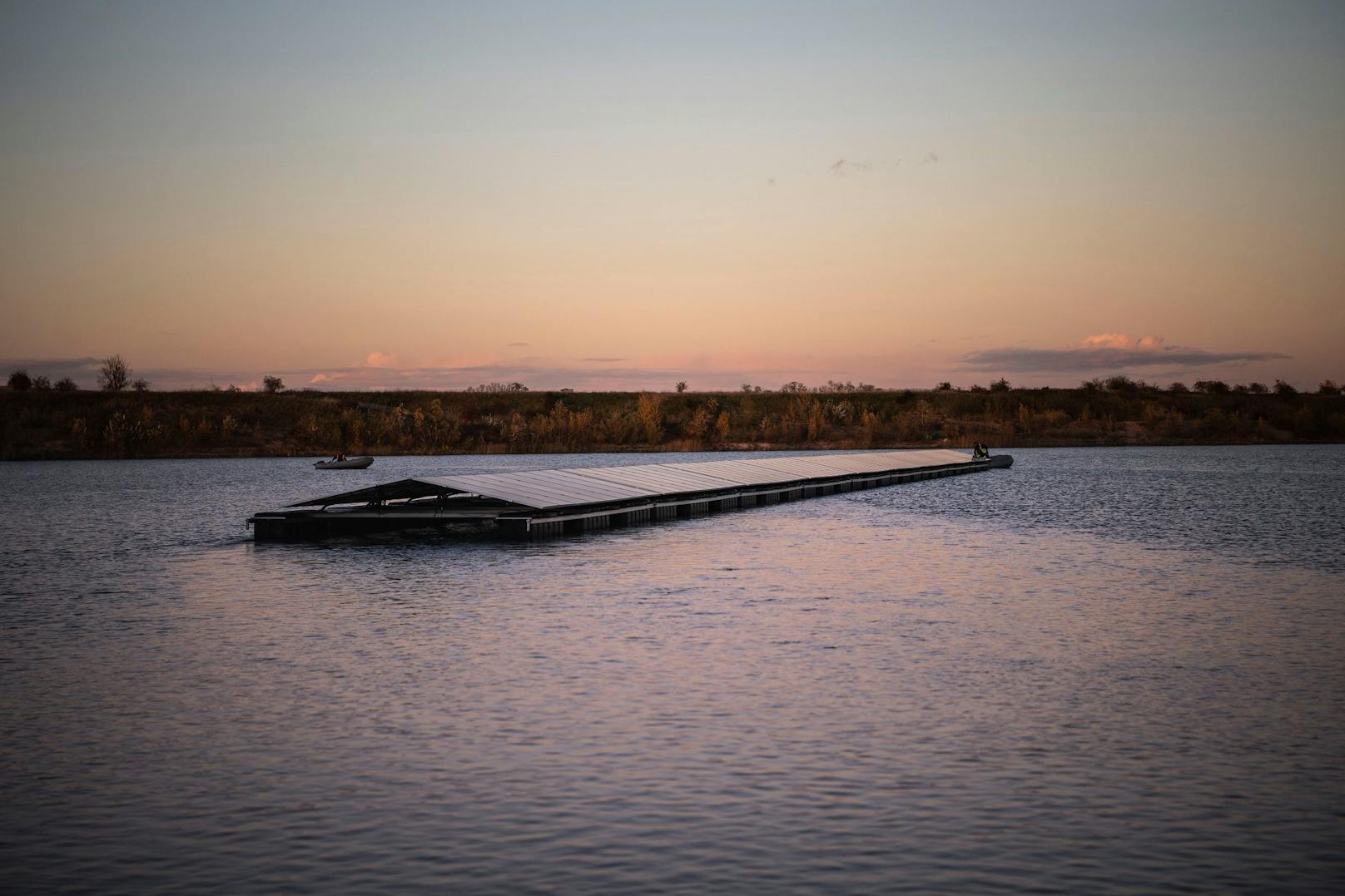 Die größte Floating-PV Mitteleuropas soll in Grafenwörth entstehen.