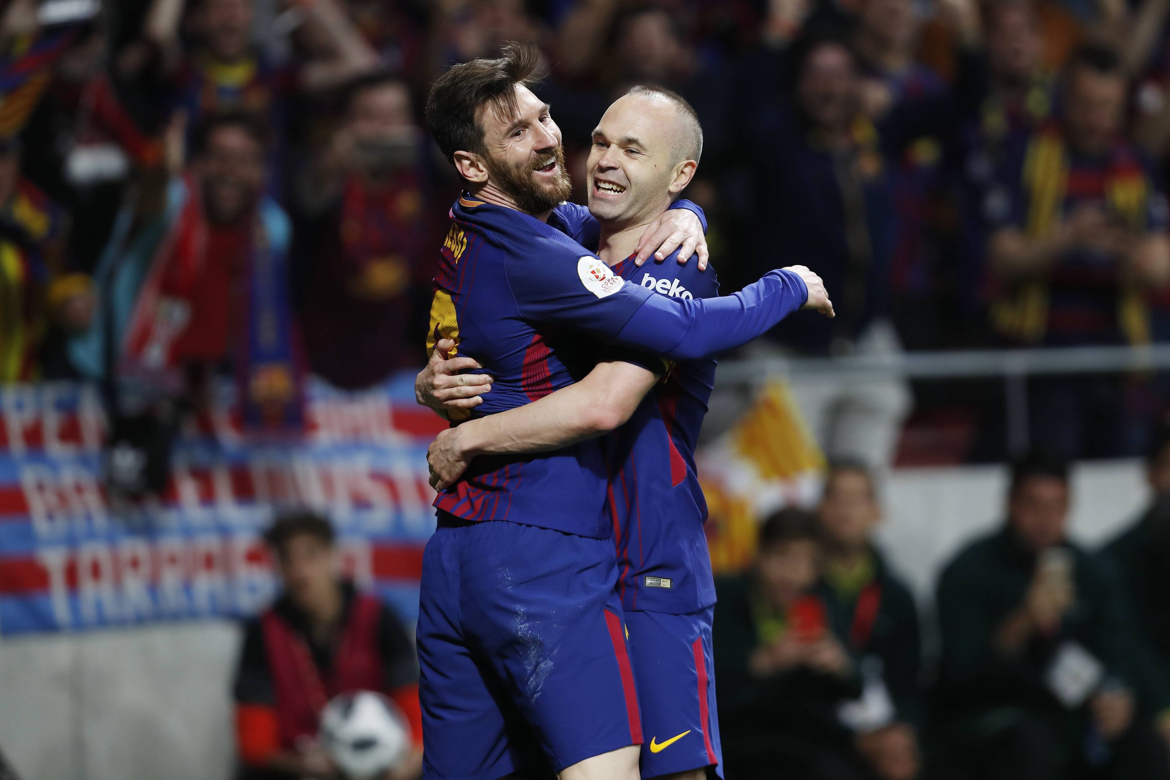 Lionel Messi, Andres Iniesta