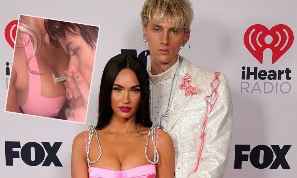 Megan Fox und Machine Gun Kelly posteten auf Instagram mehrere Fotos.