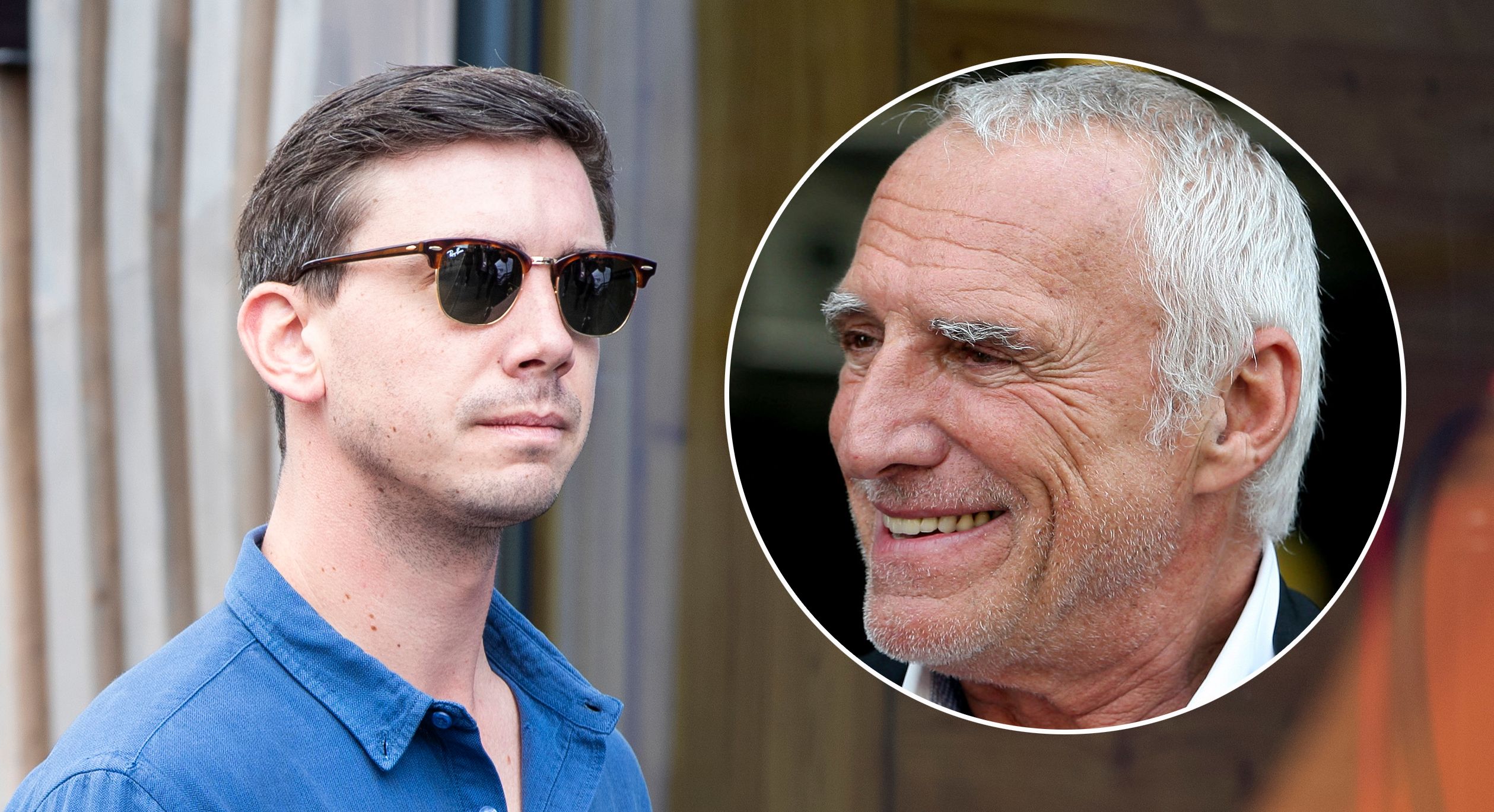 Mark (l.) und Didi Mateschitz