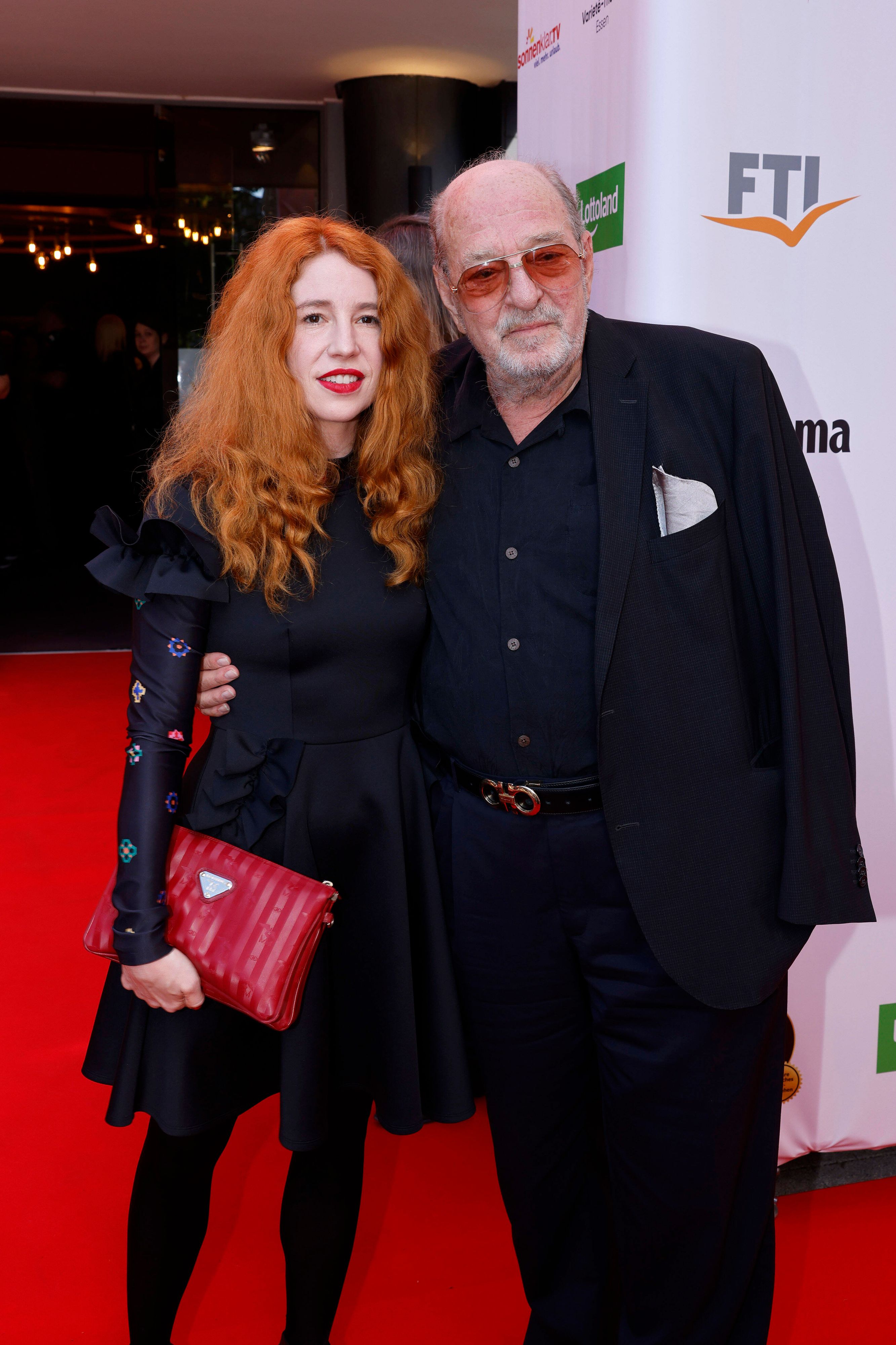 Musikproduzent und Komponist Ralph Siegel mit Ehefrau Laura