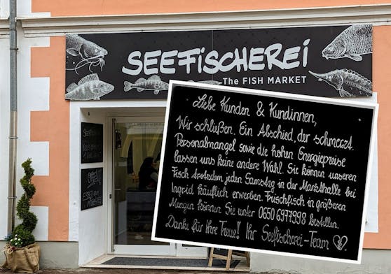 Die Seefischerei in Villach hat zugesperrt.