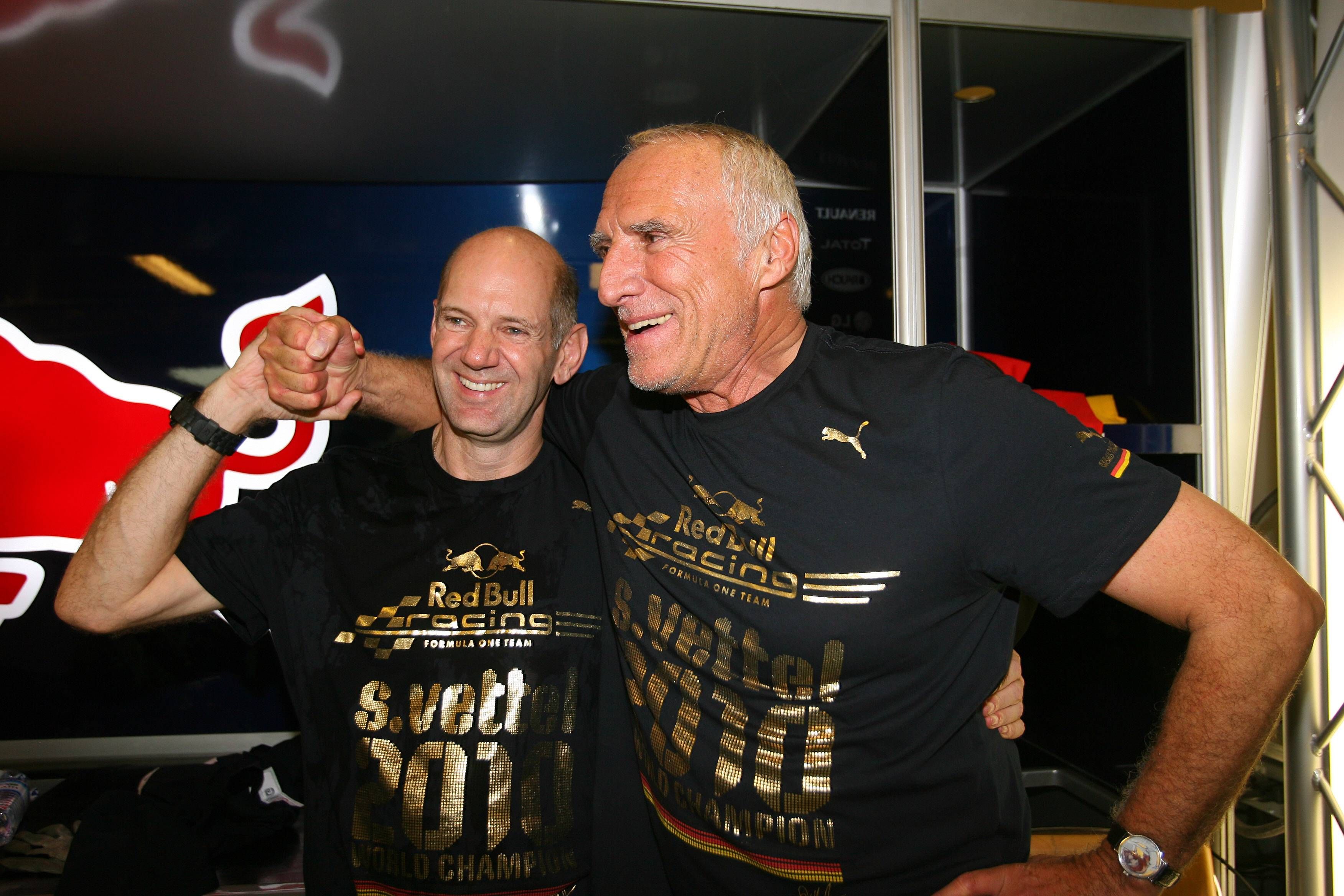 Red-Bull-Chefdesigner Adrian Newey über Teambesitzer Dietrich Mateschitz. 