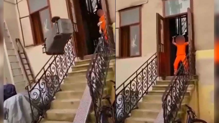 In einem Wohnhaus in Wien spielten sich wilde Szenen ab.