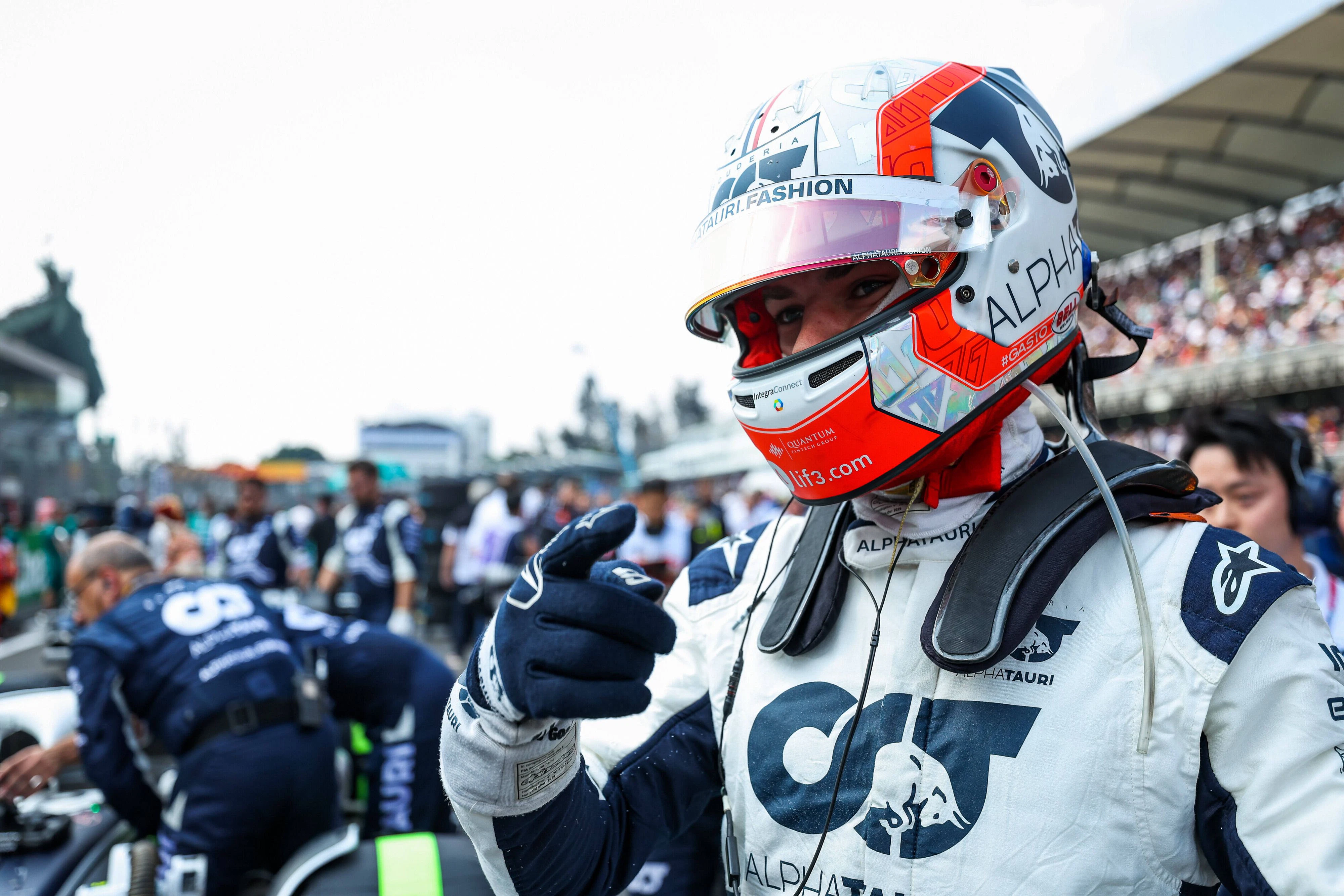 Pierre Gasly muss sich für die nächsten neun Rennen zusammenreißen. 