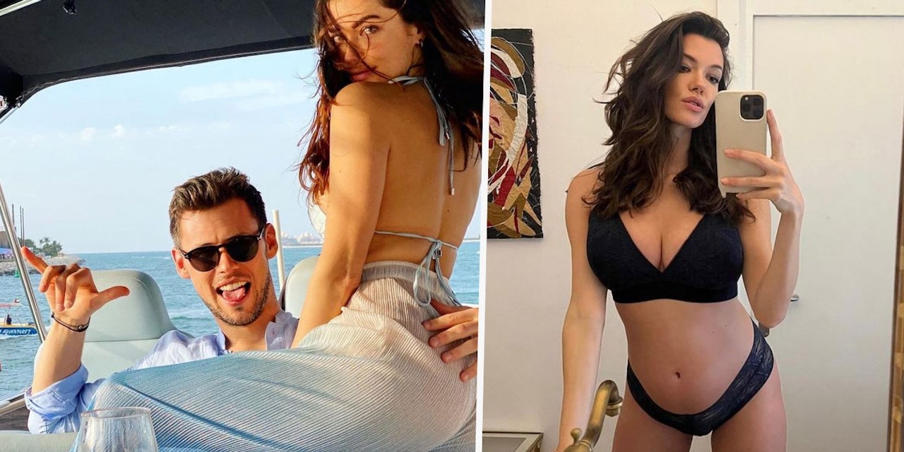 Heute.at - Lindner-Frau posiert mit Babybauch, begeistert Fans