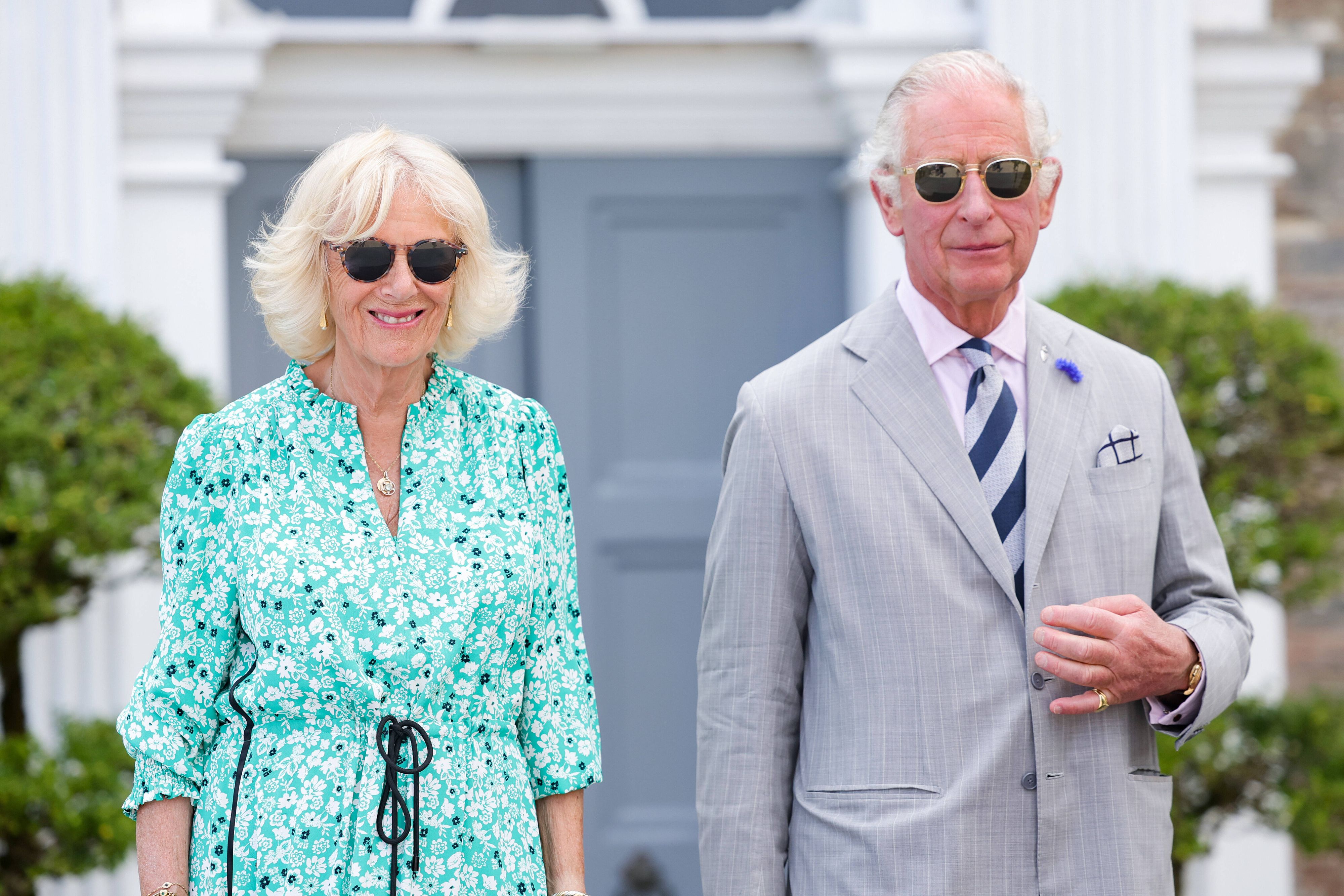 King Charles mit seiner Ehefrau Camilla