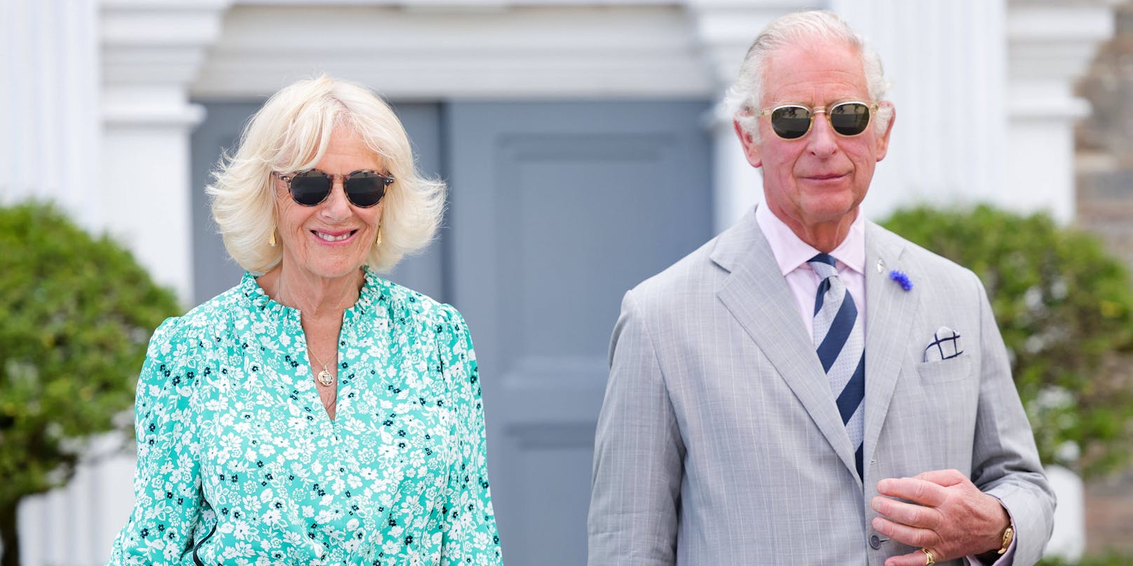 King Charles mit seiner Ehefrau Camilla