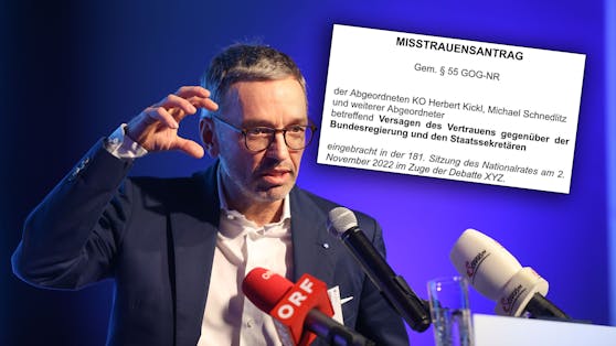 "Heute" erfuhr: Herbert Kickl (FPÖ) will am Mittwoch die Regierung absetzen.