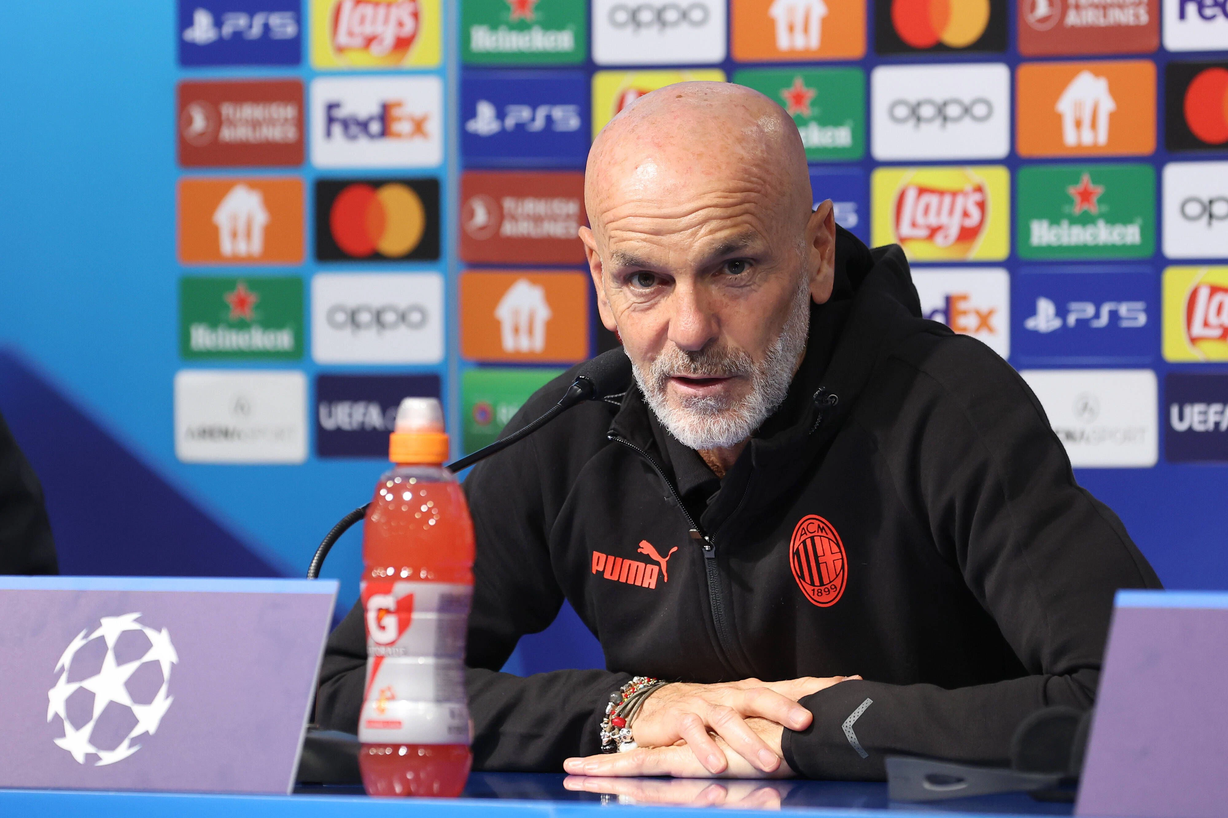 Milan-Coach Stefano Pioli 